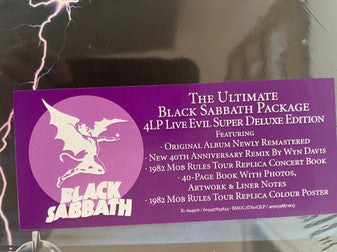 Live Evil Super Deluxe (BOX SET) | Near Mint (NM) Near Mint (NM) - METAL / USED *NEAR MINT*