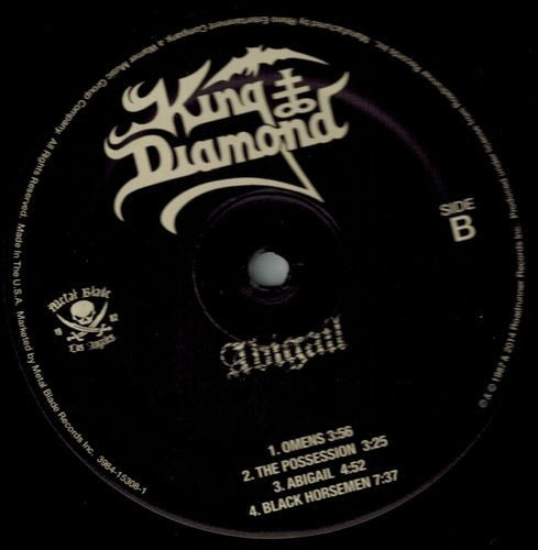 King Diamond - Abigail | Near Mint (NM) Near Mint (NM) - METAL / USED *NEAR MINT*