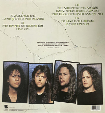 ...And Justice For All (2x VINYL) | Near Mint (NM or M-) - METAL / USED *NEAR MINT*