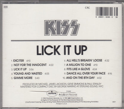 Lick It Up (CD) | Near Mint (NM) Near Mint (NM) - METAL / USED *NEAR MINT*