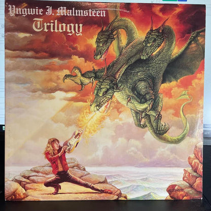 Yngwie Malmsteen - Trilogy (VINYL LP Polydor – 831 073-1 Y-1, Polydor – 422-831 073-1 Y-1) | NEW Near Mint (NM) Excellent+ (EX+) - METAL / USED *NEAR MINT*