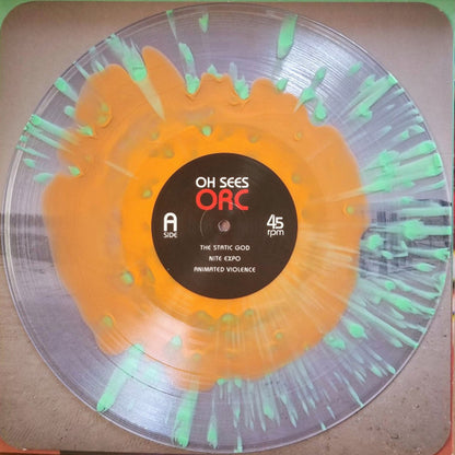 Oh Sees - Orc (ORANGE IN CLEAR W DOUBLEMINT VINYL 2xLP) | USED - METAL / USED *NEAR MINT*