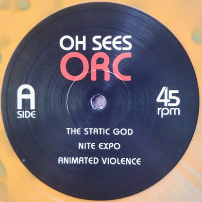 Oh Sees - Orc (ORANGE IN CLEAR W DOUBLEMINT VINYL 2xLP) | USED - METAL / USED *NEAR MINT*
