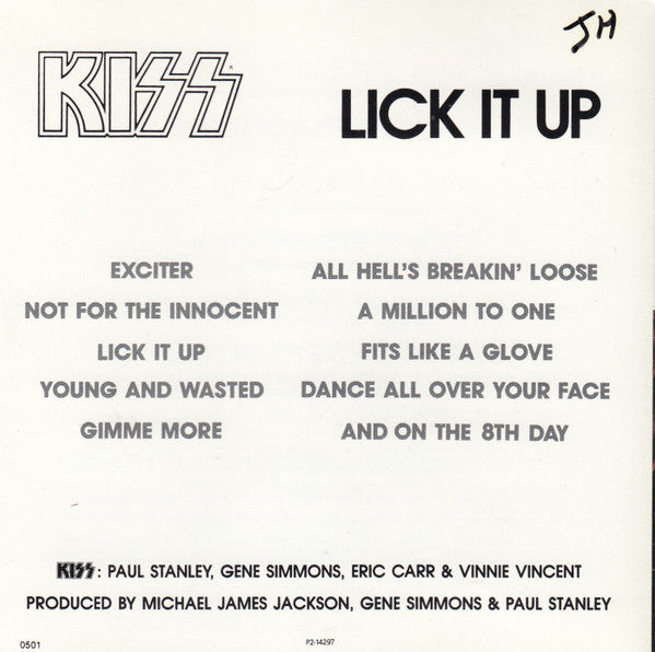 Lick It Up (CD) | Near Mint (NM) Near Mint (NM) - METAL / USED *NEAR MINT*