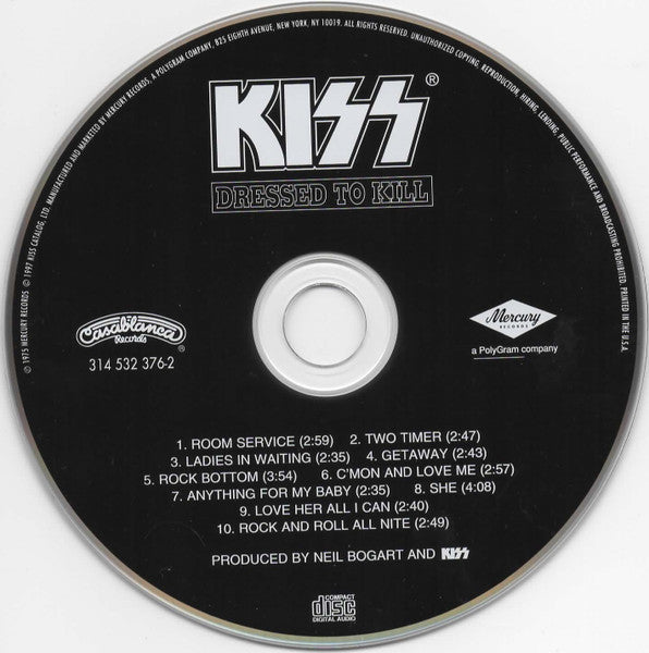 Dressed To Kill (CD) | Near Mint (NM) Near Mint (NM) - METAL / USED *NEAR MINT*