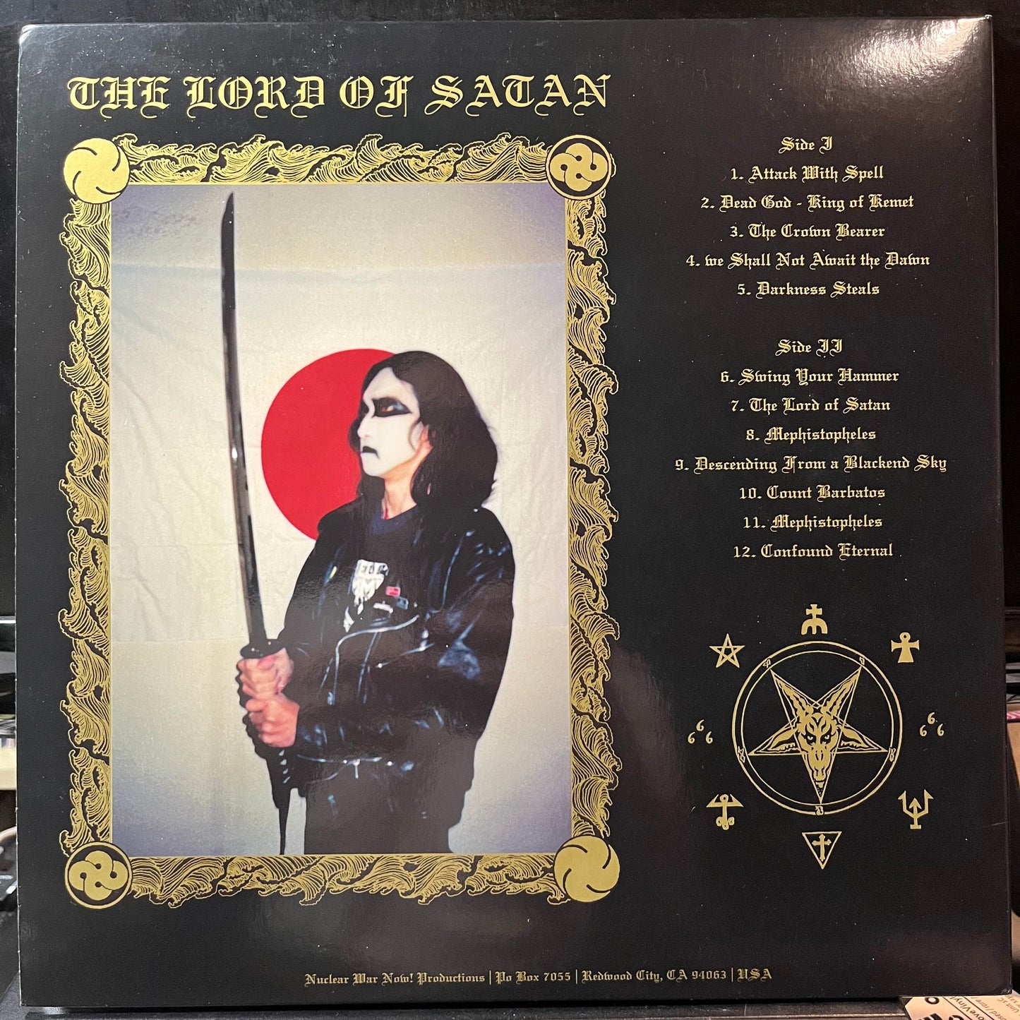 Abigail - The Lord Of Satan (YELLOW W BLACK SPLATTER VINYL 2xLP NUCLEAR WAR NOW! PRODUCTIONS ANTI-GOTH 188 2011) | USED Near Mint (NM or M-) Near Mint (NM) - METAL / USED *NEAR MINT*