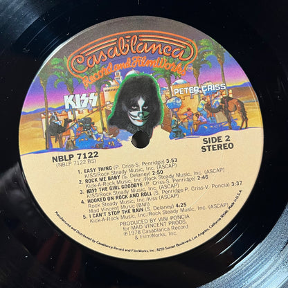 Peter Criss (VINYL) | Near Mint (NM or M-) Excellent+ (EX+) - METAL / USED *NEAR MINT*
