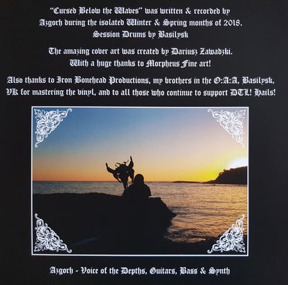 Cursed Below The Waves (VINYL) | Near Mint (NM) Near Mint (NM) - METAL / USED *NEAR MINT*