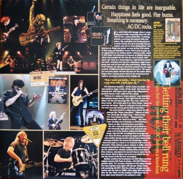 Stiff Upper Lip (VINYL) | Near Mint (NM or M-) Near Mint (NM or M-) - METAL / USED *NEAR MINT*