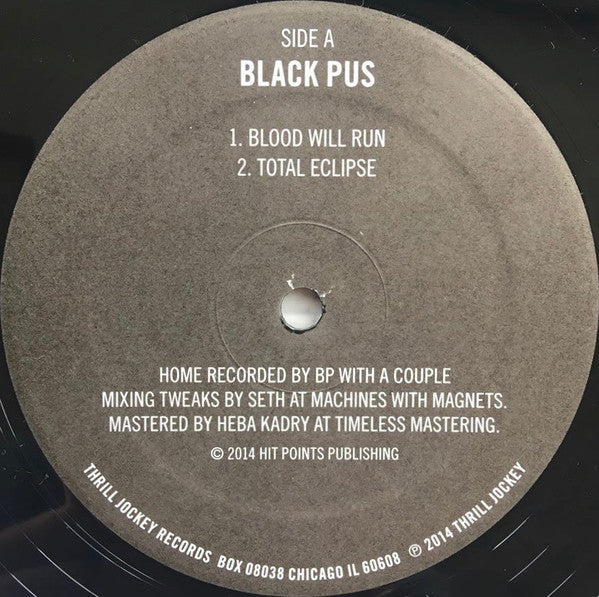 Black Pus / Oozing Wound (VINYL) | Near Mint (NM) Near Mint (NM) - METAL / USED *NEAR MINT*