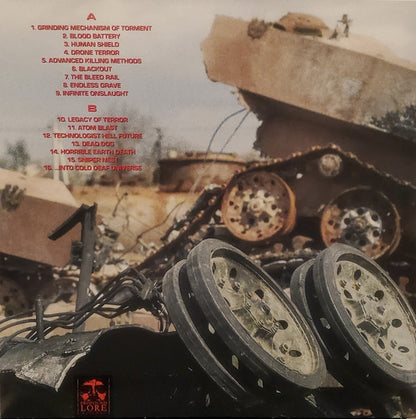 Caustic Wound - Grinding Mechanism of Torment (VINYL LP PROFOUND LORE PFL-328LP 2025) | USED - METAL / USED *NEAR MINT*