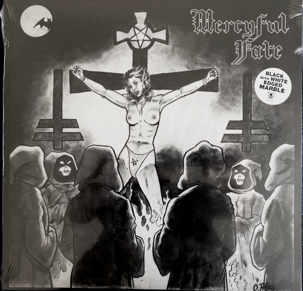 Mercyful Fate - Mercyful Fate (BLACK W WHITE EDGED MARBLE VINYL LP METAL BLADE 039842515618 2020) | Near Mint (NM or M-) Near Mint (NM) - METAL / USED *NEAR MINT*