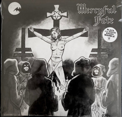 Mercyful Fate - Mercyful Fate (BLACK W WHITE EDGED MARBLE VINYL LP METAL BLADE 039842515618 2020) | Near Mint (NM or M-) Near Mint (NM) - METAL / USED *NEAR MINT*