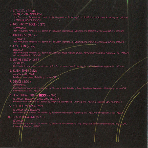 Kiss (CD) | Near Mint (NM) Near Mint (NM) - METAL / USED *NEAR MINT*