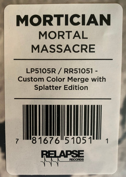 Mortal Massacre (2xVINYL) | Near Mint (NM) Near Mint (NM) - METAL / USED *NEAR MINT*