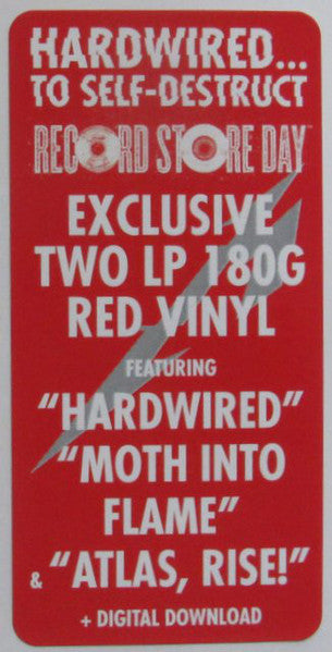 Metallica - Hardwired...To Self-Destruct (RED/BLACK MARBLED VINYL 2xLP) | USED - METAL / USED *NEAR MINT*
