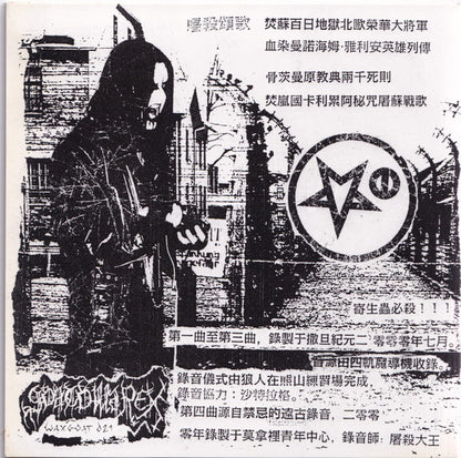 瘴疠禁室 (7" VINYL) | Near Mint (NM) Near Mint (NM) - METAL / USED *NEAR MINT*