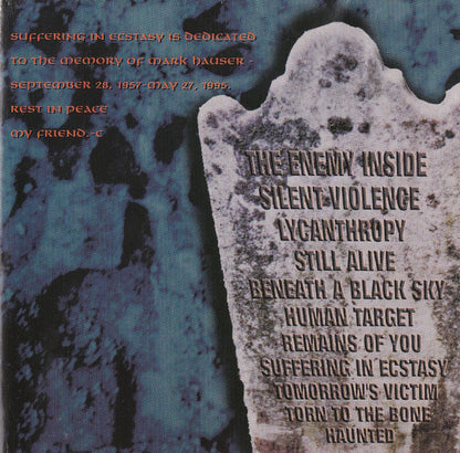 Six Feet Under - Haunted (ORANGE BLACK DUST VINYL LP METAL BLADE 3984-14093-5 2024) | - METAL / USED *NEAR MINT*