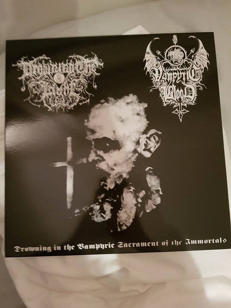 Drowning In The Vampyric Sacrament Of The Immortals (VINYL) | Near Mint (NM or M-) Near Mint (NM) - METAL / USED *NEAR MINT*