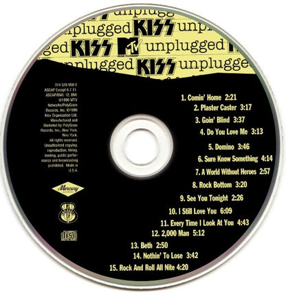 MTV Unplugged (CD) | Near Mint (NM) Near Mint (NM) - METAL / USED *NEAR MINT*