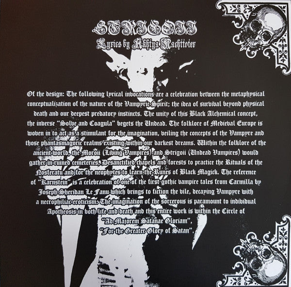 The Oldest Of Blood (VINYL) | Near Mint (NM) Near Mint (NM) - METAL / USED *NEAR MINT*