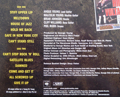 Stiff Upper Lip (VINYL) | Near Mint (NM or M-) Near Mint (NM or M-) - METAL / USED *NEAR MINT*