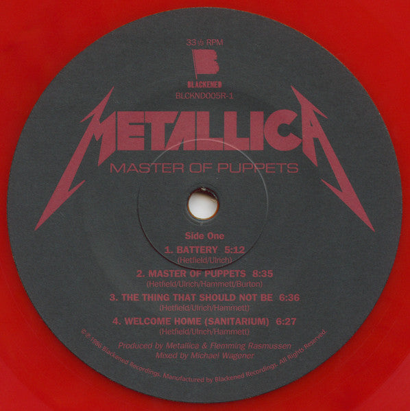 Master Of Puppets (VINYL) | Near Mint (NM) Mint (M) - METAL / USED *NEAR MINT*