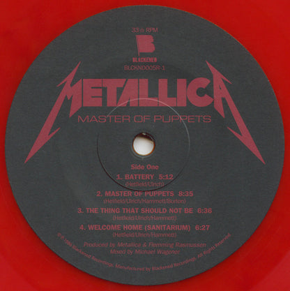 Master Of Puppets (VINYL) | Near Mint (NM) Mint (M) - METAL / USED *NEAR MINT*
