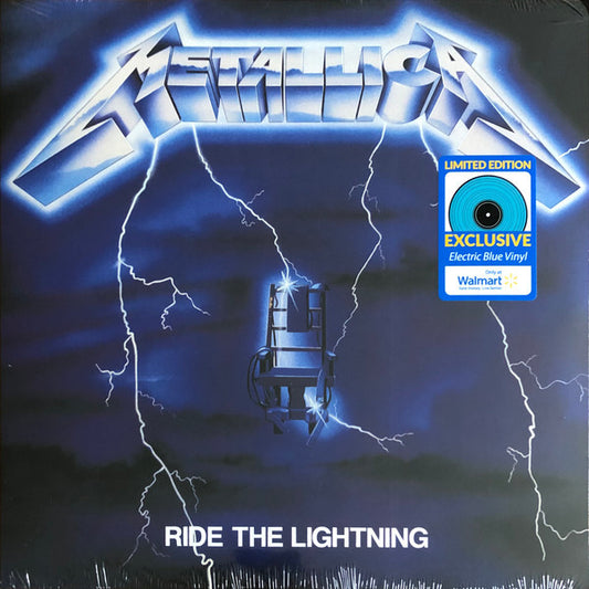 Ride The Lightning (BLUE VINYL) | Near Mint (NM or M-) Near Mint (NM or M-) - METAL / USED *NEAR MINT*