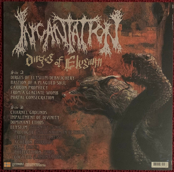 Dirges Of Elysium (VINYL) | Near Mint (NM) Near Mint (NM) - METAL / USED *NEAR MINT*