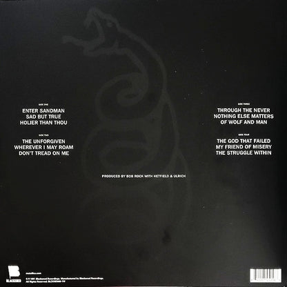 Metallica (2xVINYL) | Near Mint (NM) Mint (M) - METAL / USED *NEAR MINT*