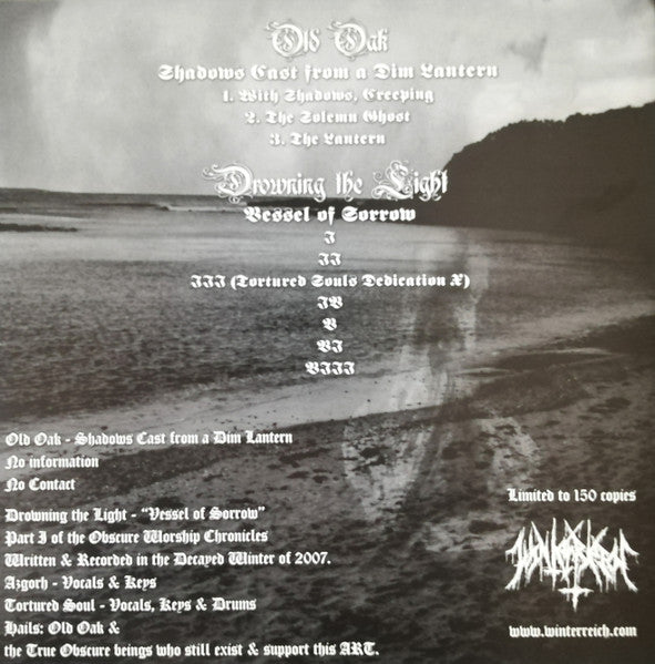 Old Oak / Drowning The Light (VINYL) | Near Mint (NM or M-) Near Mint (NM) - METAL / USED *NEAR MINT*