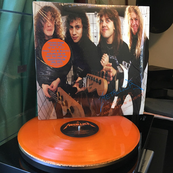 The $5.98 E.P. - Garage Days Re-Revisited (TRANSLUCENT ORANGE VINYL) | Near Mint (NM or M-) Near Mint (NM or M-) - METAL / USED *NEAR MINT*