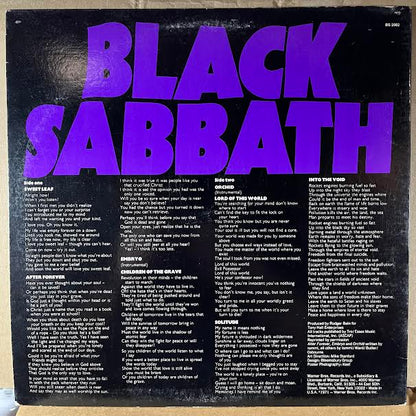 Master Of Reality (VINYL) | Near Mint (NM or M-) Excellent (EX) - METAL / USED *NEAR MINT*