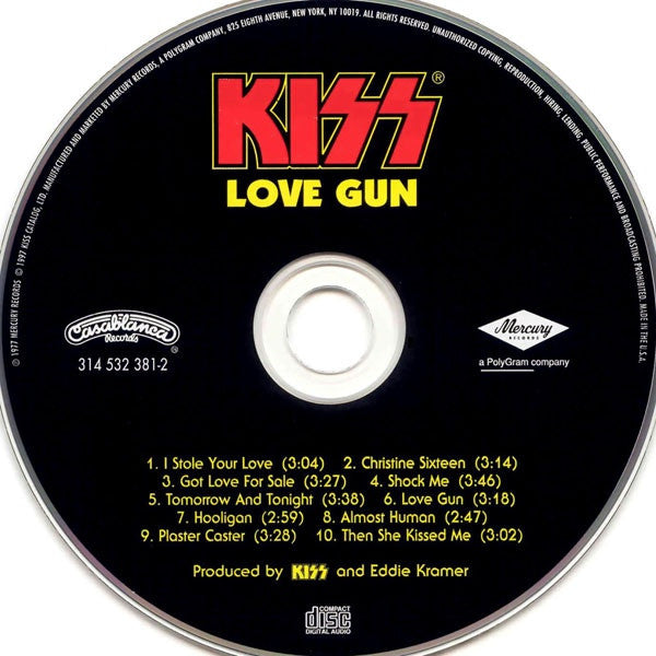 Love Gun (CD) | Near Mint (NM) Near Mint (NM) - METAL / USED *NEAR MINT*