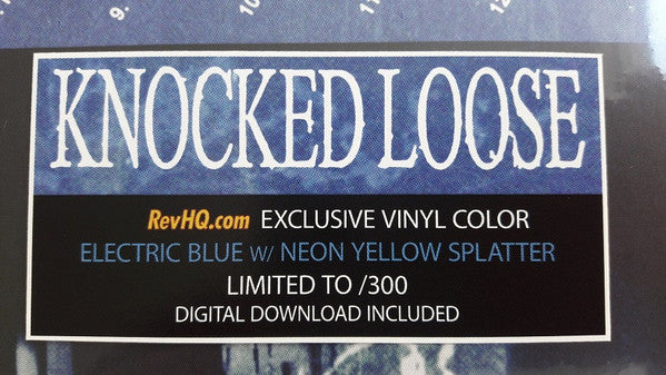 Knocked Loose - A Different Shade Of Blue *COLOR* | Near Mint (NM) Near Mint (NM) - METAL / USED *NEAR MINT*