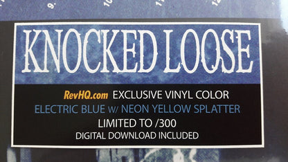 Knocked Loose - A Different Shade Of Blue *COLOR* | Near Mint (NM) Near Mint (NM) - METAL / USED *NEAR MINT*