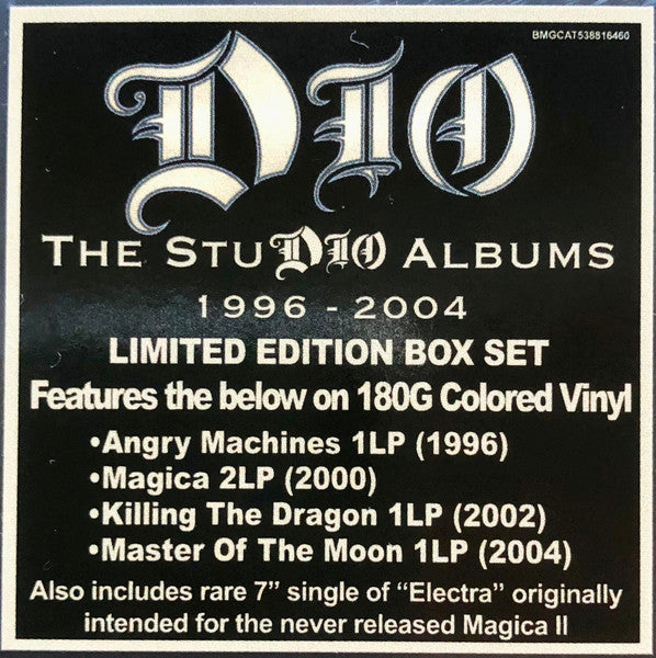 The Studio Albums 1996 - 2004 (BOX SET) | Near Mint (NM) Near Mint (NM) - METAL / USED *NEAR MINT*