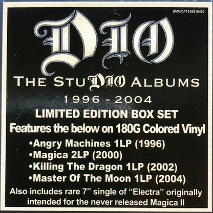 The Studio Albums 1996 - 2004 (BOX SET) | Near Mint (NM) Near Mint (NM) - METAL / USED *NEAR MINT*