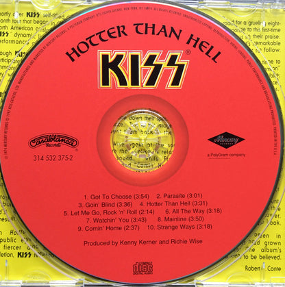 Hotter Than Hell (CD) | Near Mint (NM) Near Mint (NM) - METAL / USED *NEAR MINT*