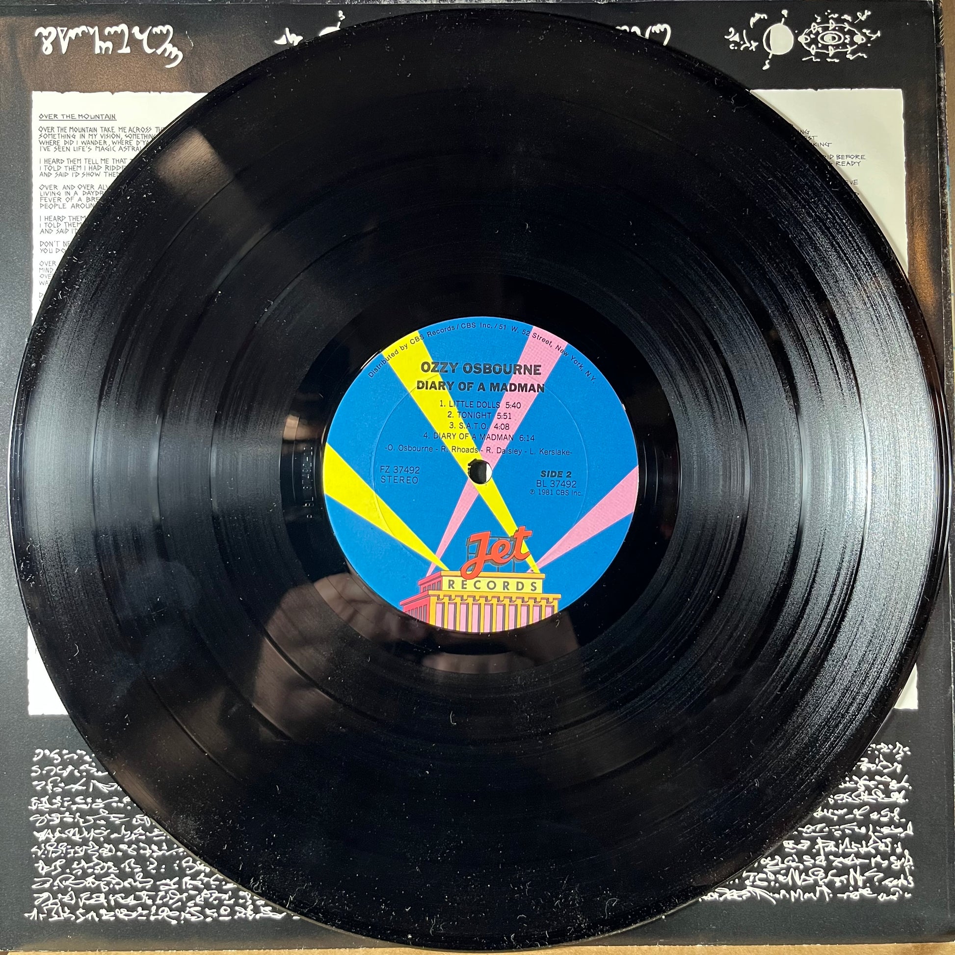 Diary Of A Madman (VINYL) | Near Mint (NM or M-) Very Good Plus (VG+) - METAL / USED *NEAR MINT*