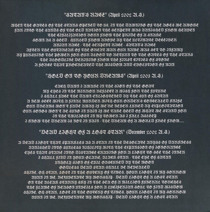 We Are The Worms That Crawl On The Broken Wings Of An Angel (A Compendium Of Past Crimes) (2xVINYL) | Near Mint (NM) Near Mint (NM) - METAL / USED *NEAR MINT*