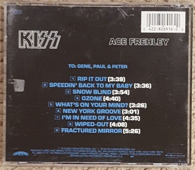 Ace Frehley (CD) | Near Mint (NM) Near Mint (NM) - METAL / USED *NEAR MINT*