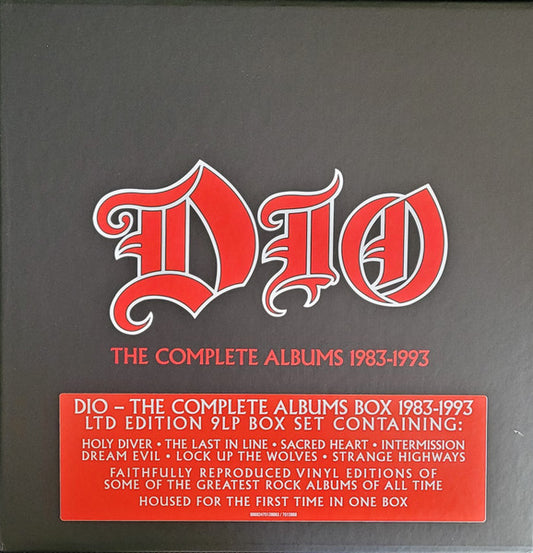 The Complete Albums 1983-1993 (BOX SET) | Near Mint (NM) Near Mint (NM) - METAL / USED *NEAR MINT*