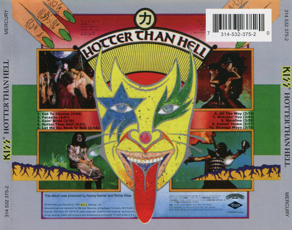 Hotter Than Hell (CD) | Near Mint (NM) Near Mint (NM) - METAL / USED *NEAR MINT*