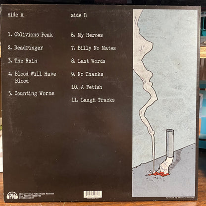 Laugh Tracks (SIGNED WHITE VINYL) | Near Mint (NM or M-) Near Mint (NM or M-) - METAL / USED *NEAR MINT*