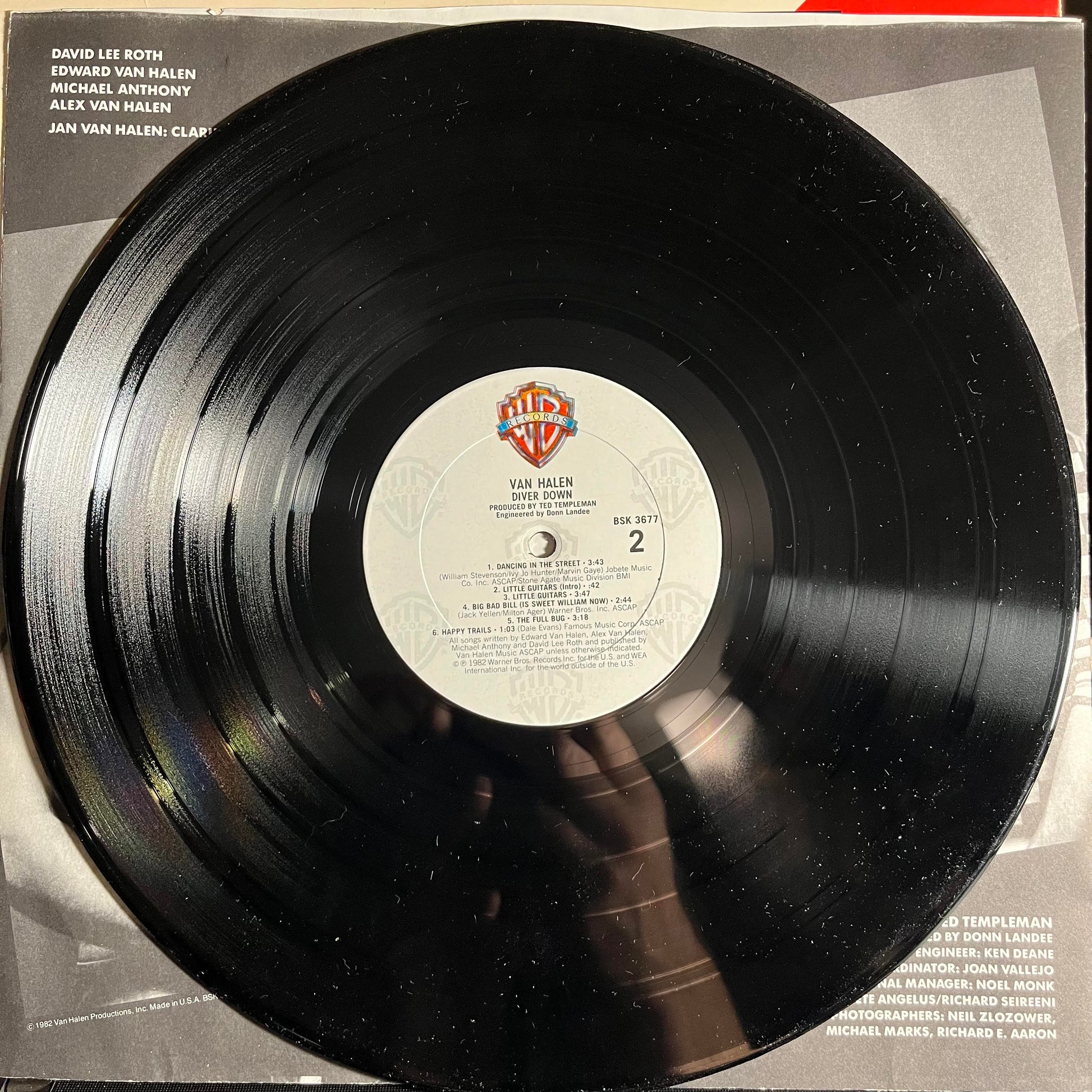 Van Halen - Diver Down *CLUB* | Near Mint (NM) Excellent (EX) - METAL / USED *NEAR MINT*