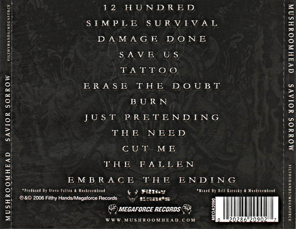 Mushroomhead - Savior Sorrow (VINYL LP FILTHY HANDS NONE 2021) | - METAL / USED *NEAR MINT*