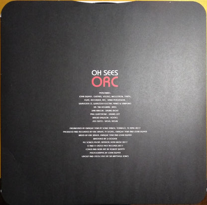 Oh Sees - Orc (ORANGE IN CLEAR W DOUBLEMINT VINYL 2xLP) | USED - METAL / USED *NEAR MINT*