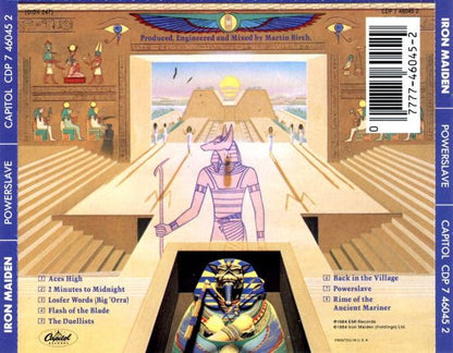 Powerslave (CD) | Near Mint (NM or M-) Near Mint (NM or M-) - METAL / USED *NEAR MINT*